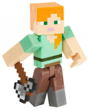 Minecraft 5 inch Scale Action Figure - Alex with Axe