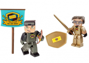 Tube Heroes 2.75 inch Action Figures - Sky Hero Pack