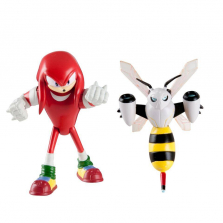 Tomy Sonic Boom 2 Pack 3 inch Action Figure - Knuckles the Echidna and Beebot