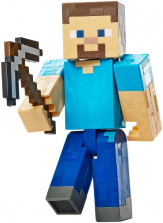 Minecraft 5 inch Scale Action Figure - Steve with Pickaxe