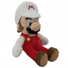 Super Mario 8 inch Stuffed Figure - Fire Mario