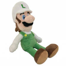 Super Mario 9 inch Stuffed Figure - Fire Luigi