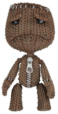 Little Big Planet - 7" Scale 5 Inch Action Figure - Series 1 Sackboy Sad