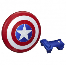 Marvel Avengers Hero Play - Captain America Magnetic Shield and Gauntlet