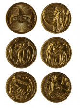 Power Rangers Legacy Diecast Coin Set