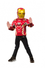 Marvel Avengers Civil War Iron Man Chest Shirt - Child Size 4-6