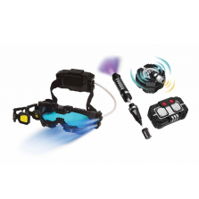 MukikiM - SpyX Night Ranger Set with Night Mission Goggles, Motion Alarm, Voice Disguiser and Invisible Ink Pen