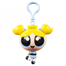 The Powerpuff Girls Flick N Reveal Keychain - Bubbles