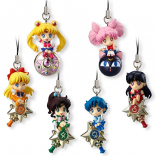 Bandai Tamashi Sailor Moon Twinkle Dolly Keychain Set