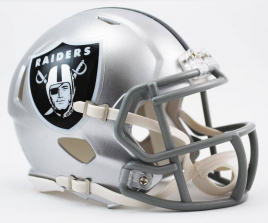 Riddell Oakland Raiders Speed Mini Helmet