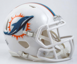 Riddell Miami Dolphins Speed Mini Helmet