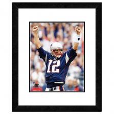 NFL Collection Doubled Matted Framed Photo - Tom Brady