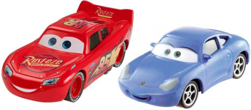 Disney Pixar Cars 3 1:55 Scale Diecast Vehicle - Lightning McQueen and Sally