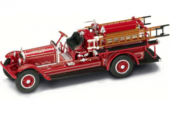 Yat-Ming 1:43 Scale Diecast Fire Engine - Red 1924 Stutz Model C