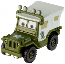 Disney Pixar Cars Diecast Vehicle - Sarge with Roof Lights