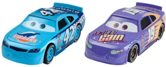 Disney Pixar Cars 3 1:55 Scale Diecast Vehicle - Bobby Swift and Cal Weathers