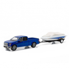 Hitch and Tow 1:64 Scale Series 6 Diecast Vehicle - 1963 Dodge D-100 and Shasta Airflyte (Styles May Vary)
