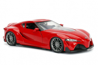 JDM Tuners Metals 1:24 Scale Diecast Vehicle - Red Toyota FT-1