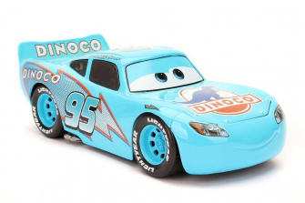 Disney Pixar Cars 1:24 Scale Metals Diecast Vehicle - Dinoco Lightning McQueen