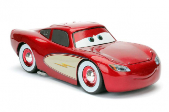 Disney Pixar Cars 1:24 Scale Metals Diecast Vehicle - Cruising Lightning McQueen
