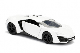 Bigtime Muscle 1:32 Scale Diecast Car - Lykan Hypersport - White