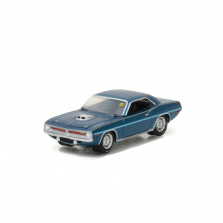 1:64 Mecum Auctions Collector Cars - Series 1 - 1970 Plymouth HEMI Cuda - Jamaica Blue