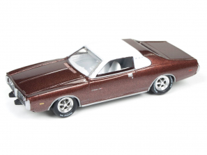 Johnny Lightning Classic Gold Diecast Vehicle - Bronze Poly with Flat White Roof