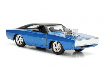 Bigtime Muscle 1:32 Scale Diecast Car - 1970 Dodge Charger R/T - Blue