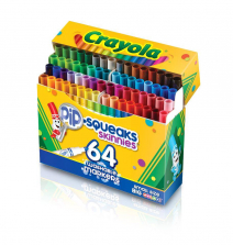 Crayola 64-Count Pip Squeak Markers