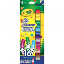 Crayola Pip-Squeaks 16-Count Washable Markers