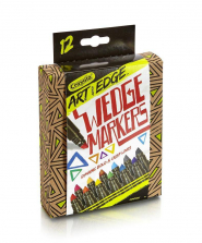 Crayola Art with Edge Wedge Markers - 12 Count