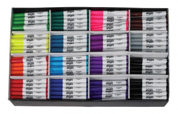 School Smart Watercolor Markers - Pack of 400