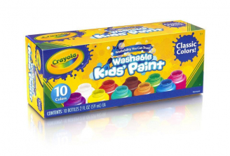 Crayola Washable Kid's Paint - 10 Pack