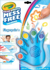 Crayola Mess Free Color Wonder Fingerpaint and Paper Kit