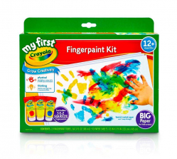 My First Crayola Finger Paint Kit