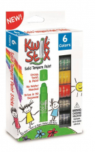 Kwik Stix 6 Colors Solid Tempera Paint Sticks