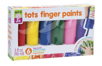 ALEX(R) Tots First Finger Paint 6-Color Set