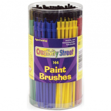 Creativity Street Economy Paint Brush Canister - 144 per Package