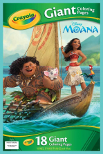 Crayola Giant Coloring Pages - Disney Moana