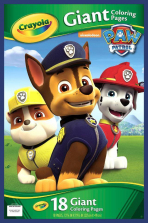 Crayola(R) Giant Coloring Pages - Paw Patrol