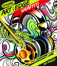 Crayola Art with an Edge Coloring Book - Graffiti