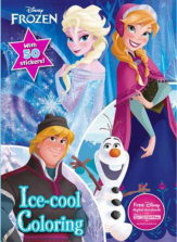 Disney Frozen Ice-Cool Coloring Jumbo Coloring Book