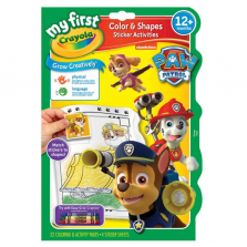 My First Crayola Coloring and Activity Book - Paw Patrol