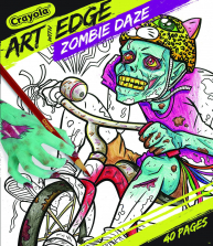 Crayola Art with Edge Zombie Daze Collection Coloring Pages