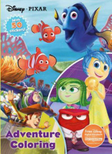 Disney Pixar Adventure Coloring Book