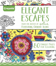 Crayola Adult Coloring Book - Elegant Escapes