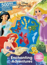 Disney Princess Enchanting Adventures Coloring and Activity Book with Stickers