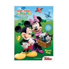 Mickey Mouse Clubhouse: Picnic Play: Book to Color