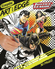 Crayola Art with an Edge Justice League Coloring Pages - DC Comics