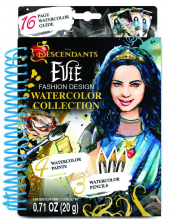 Disney Descendants Evie Fashion Design Make It Real Watercolor Sketchbook